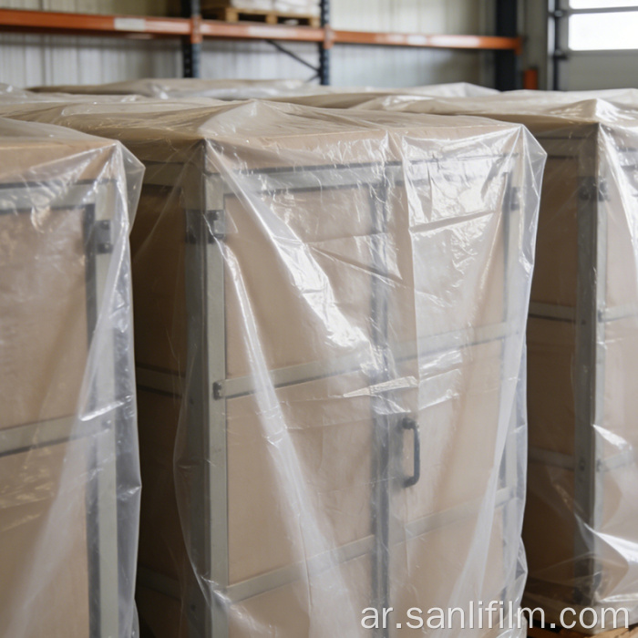 حاويات تخزين المستودعات فيلم واقية